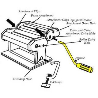 Get parts for Pasta Machine Handle 01-0216