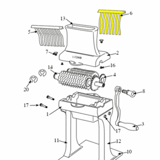 Get parts for Cuber/Tenderizer, Right Comb 07-3118