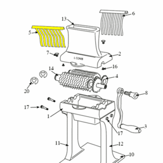 Get parts for Cuber/Tenderizer, Left Comb 07-3119