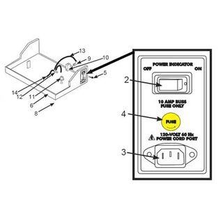 Get parts for Pro Vacuum Sealer Fuse Holder 08-0404