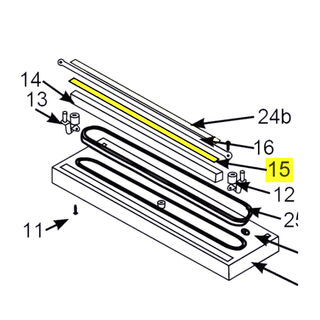 Get parts for 10mm Seal Bar Tape, Pro 3000, 2600, 2300, 2100 Vacuum Sealer 08-0425