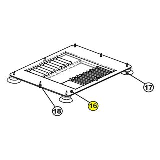 Get parts for 9 in Meat Slicer Base Cover 61-0917