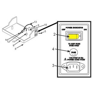 Get parts for Pro Vacuum Sealer Power Switch 65-0110