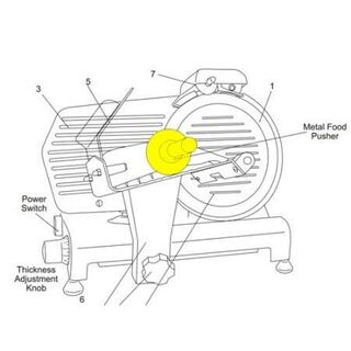 Get parts for 10 inch Slicer Handle Set 83-0858