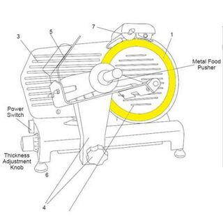 Get parts for 10 inch Slicer Blade & Screw Set 83-0860