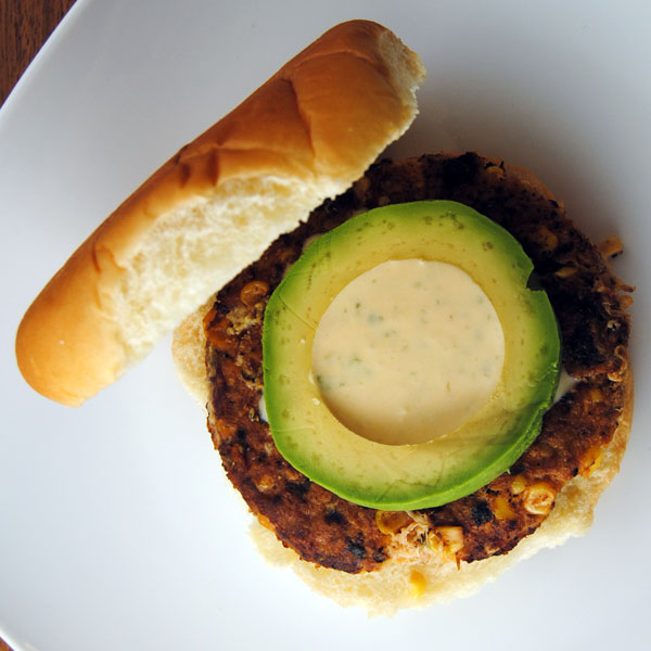 Smoked Corn & Crab Cakes with Mango-Lime Sauce