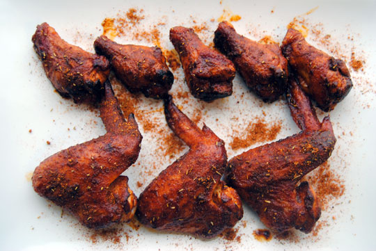 Cajun-Mesquite Smokehouse Wings