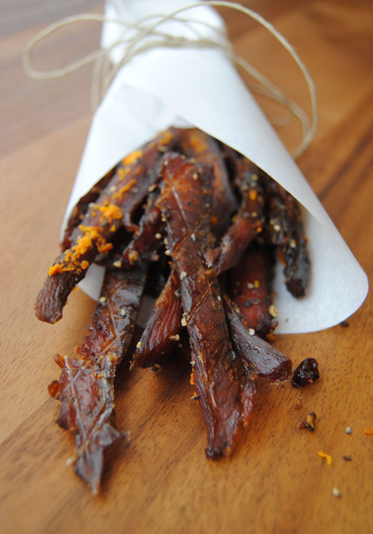 Salmon Jerky in a Weston Dehydrator