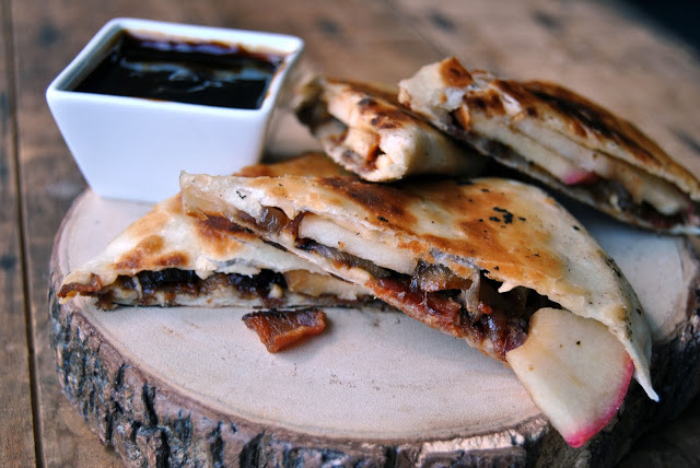 Smoked Apple Quesadillas