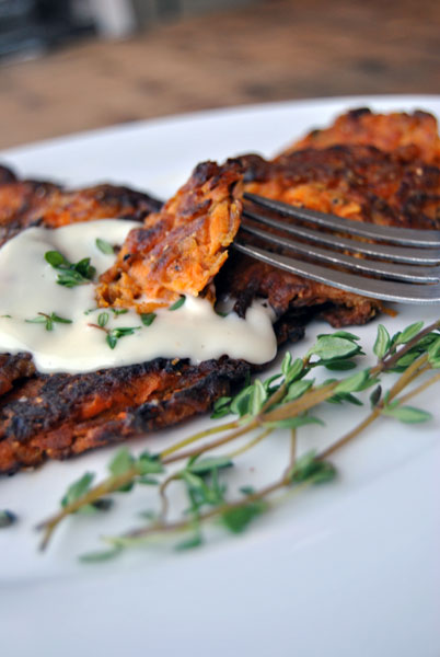 Sweet Potato Pancakes 