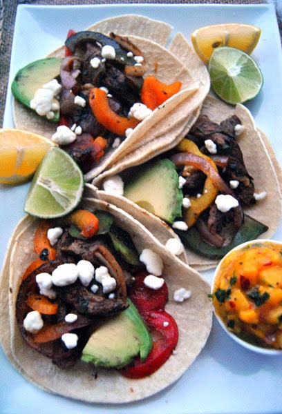 Tequila Marinated Venison Fajitas with the Weston Jerky Slicer