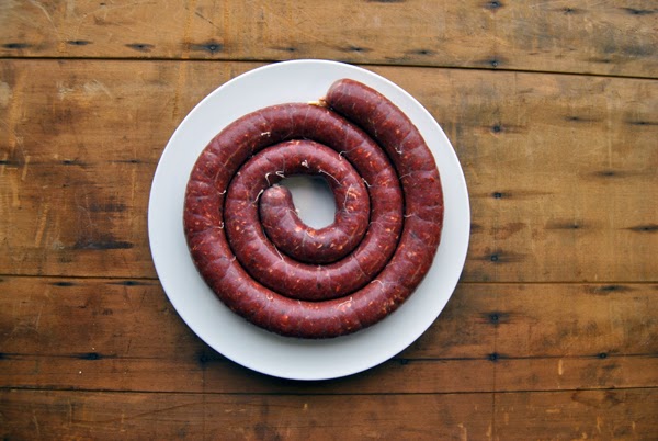 Venison Andouille Sausage